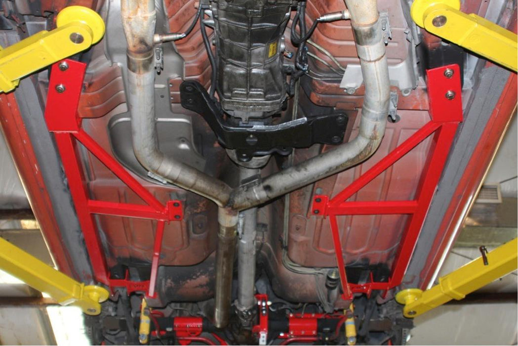 Subframe connectors, bolt-on, 4-point, non-convertible only