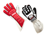 Competitor Glove Medium Red Outer Seam
