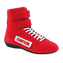 Load image into Gallery viewer, High Top Shoes 9.5 Red