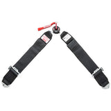 Camlock Lap Belt 62in B/I Black