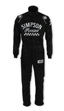 Suit Checkers Large Black SFI 3.2A/5