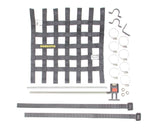 Window Net Kit Black 16in x 16in w/Hardware