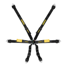 Load image into Gallery viewer, Harness 6pt Enduro Black Shoulder &amp; Lap