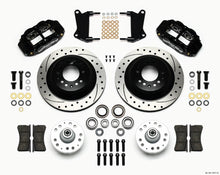 Load image into Gallery viewer, Front Disc Brake Kit Blk 67-72 Camaro Nova 12.88