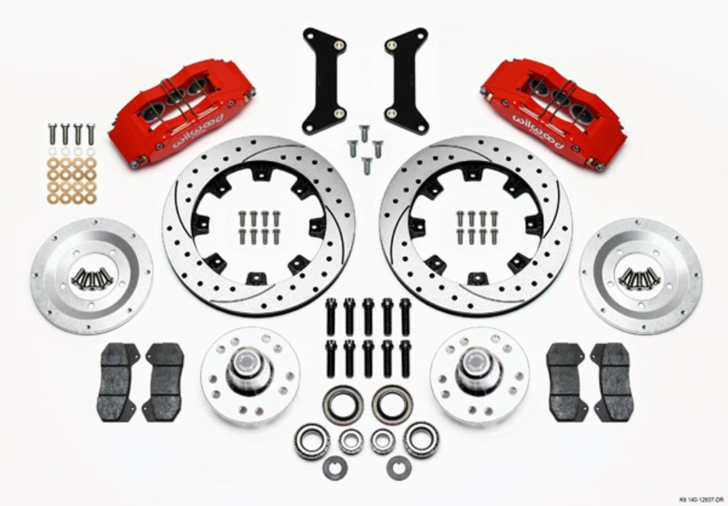 Front Brake Kit 80-87 GM G-Body 6 Piston Caliper