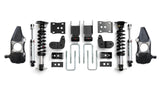 QA1 LK12-FF01 3/5 Lowering Kit, 15-20 F150 2WD, W/Spindles, Double Adj.