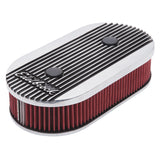 Elite II Air Cleaner #4272 with washable filter, polished finish