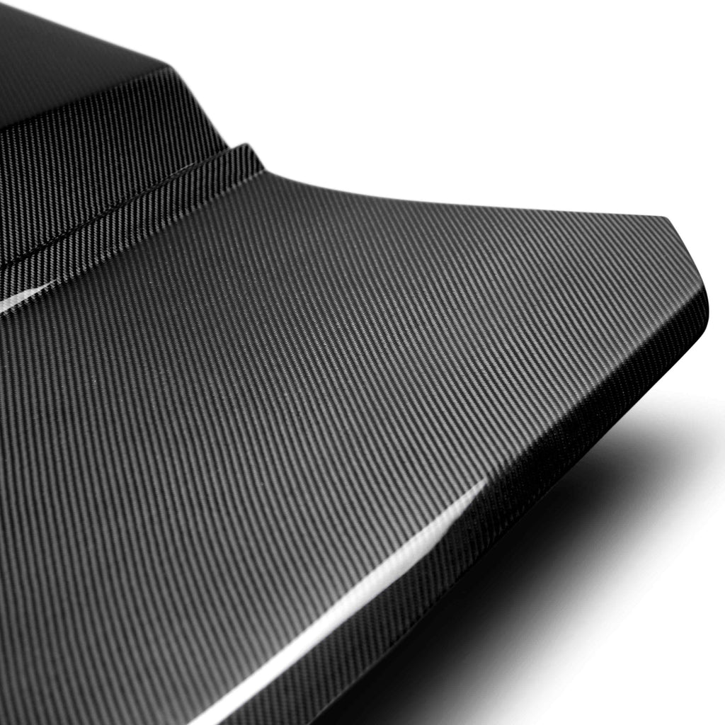 Type-AZ double sided carbon fiber hood for 2016-2024 Chevrolet Camaro