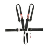 RaceQuip 5 Point Harness - Small Buckle Ratcheting Latch & Link - HNR shoulders
