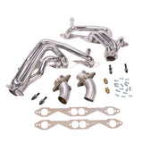 1993-1996 CHEVY IMPALA SS 1-5/8 SHORTY HEADERS (POLISHED SILVER CERAMIC)