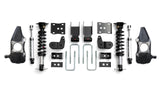 QA1 LK11-FF02 3/5 Lowering Kit, 15-20 F150 4WD, W/Spindles, Single Adj.