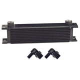 10 Row Series 10000 Stack Plate Oil Fluid Cooler, 90 degree swivel -10AN