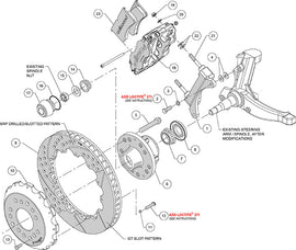 Forged Narrow Superlite 6R Big Brake Front Brake Kit (Hub)
