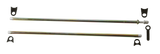 36 in. Round Top Bar - 35 in. Round Bottom Bar