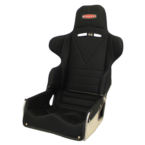 SEAT KIT - 17" ADJUSTABLE LAYBACK ROAD RACE & BLACK COVER