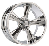 Rocket Racing Wheels Booster - Chrome
