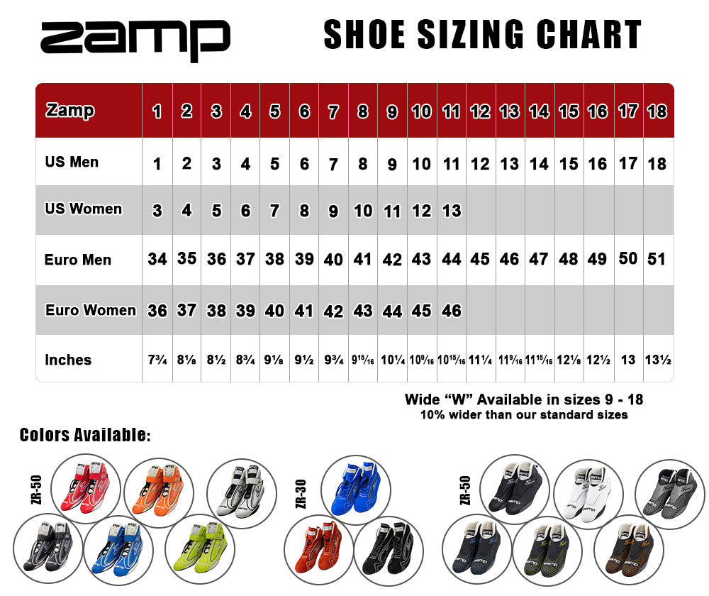 ZR-30 Race Shoes SFI 3.3/5