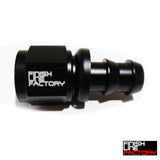 Push Lock Hose End - Straight - 04 AN