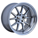 Rocket Racing Wheels TTR19 Attack - Titanium/Machined