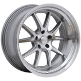 Rocket Racing Wheels TTR19 Attack - Titanium/Machined