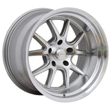 Rocket Racing Wheels TTR19 Attack - Titanium/Machined