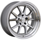 Rocket Racing Wheels TTR19 Attack - Titanium/Machined
